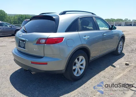 2005 Infiniti Fx35 z USA, uszkodzony, nr VIN JNRAS08W45X214902